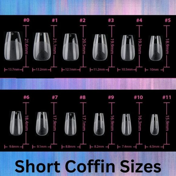 LILAC DREAMS Luxury Press On Nail Set PRESET SIZE LARGE - Picture 7 of 7